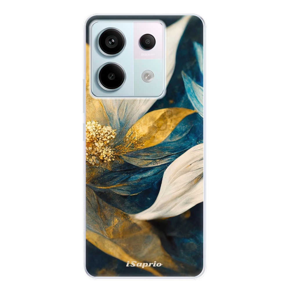 Odolné silikónové puzdro iSaprio - Gold Petals - Xiaomi Redmi Note 13 Pro 5G / Poco X6 5G