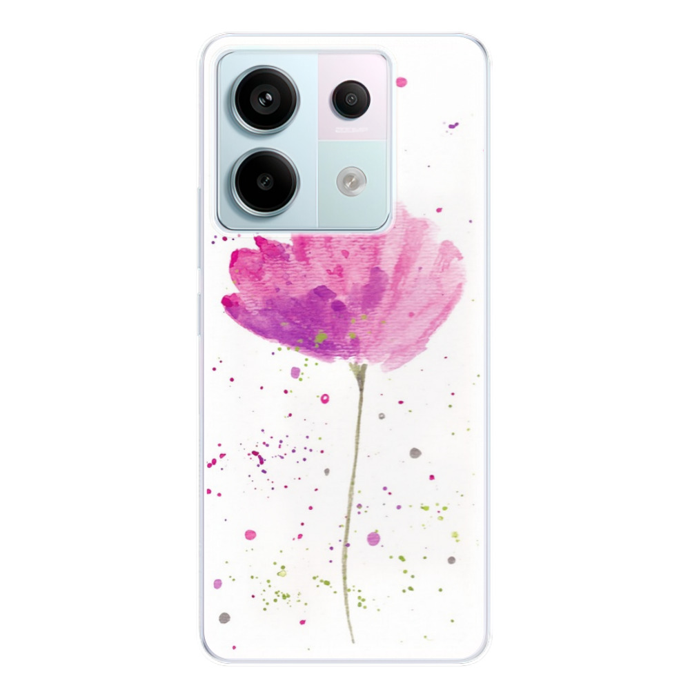 Odolné silikónové puzdro iSaprio - Poppies - Xiaomi Redmi Note 13 Pro 5G / Poco X6 5G