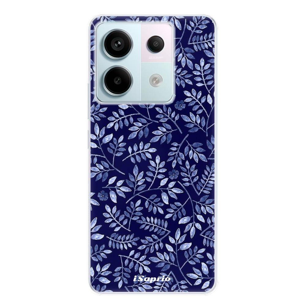 Odolné silikónové puzdro iSaprio - Blue Leaves 05 - Xiaomi Redmi Note 13 Pro 5G / Poco X6 5G