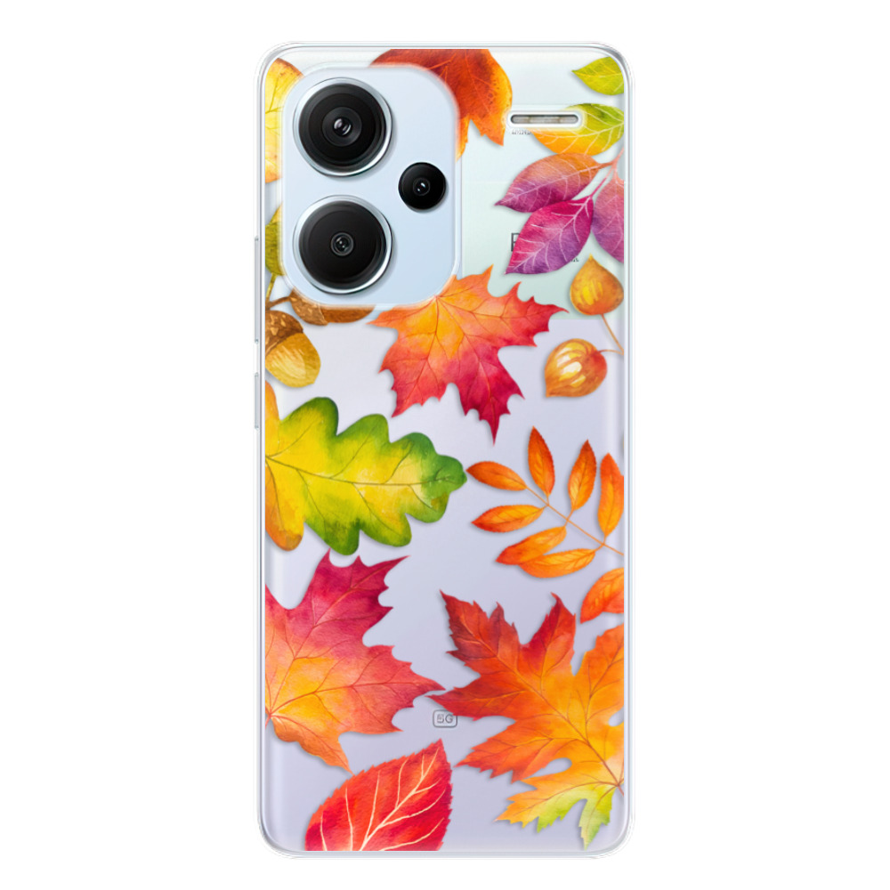 Odolné silikónové puzdro iSaprio - Autumn Leaves 01 - Xiaomi Redmi Note 13 Pro+ 5G