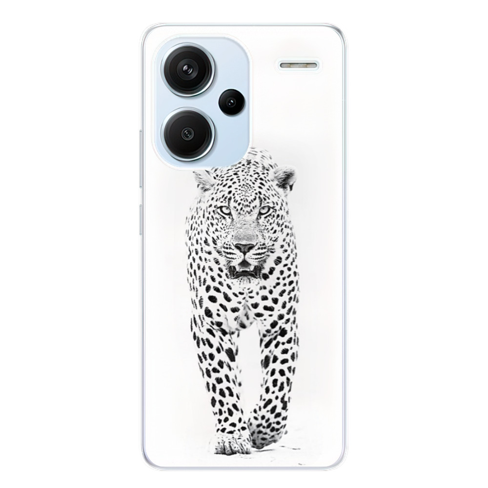 Odolné silikónové puzdro iSaprio - White Jaguar - Xiaomi Redmi Note 13 Pro+ 5G