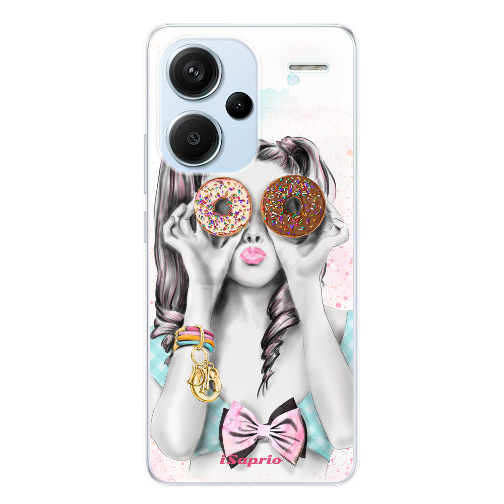 Odolné silikónové puzdro iSaprio - Donuts 10 - Xiaomi Redmi Note 13 Pro+ 5G