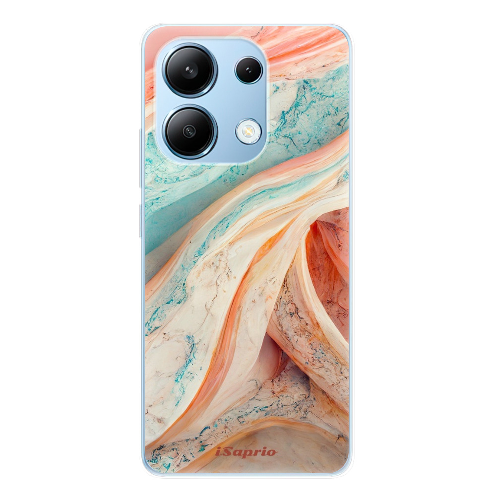 Odolné silikónové puzdro iSaprio - Orange and Blue - Xiaomi Redmi Note 13