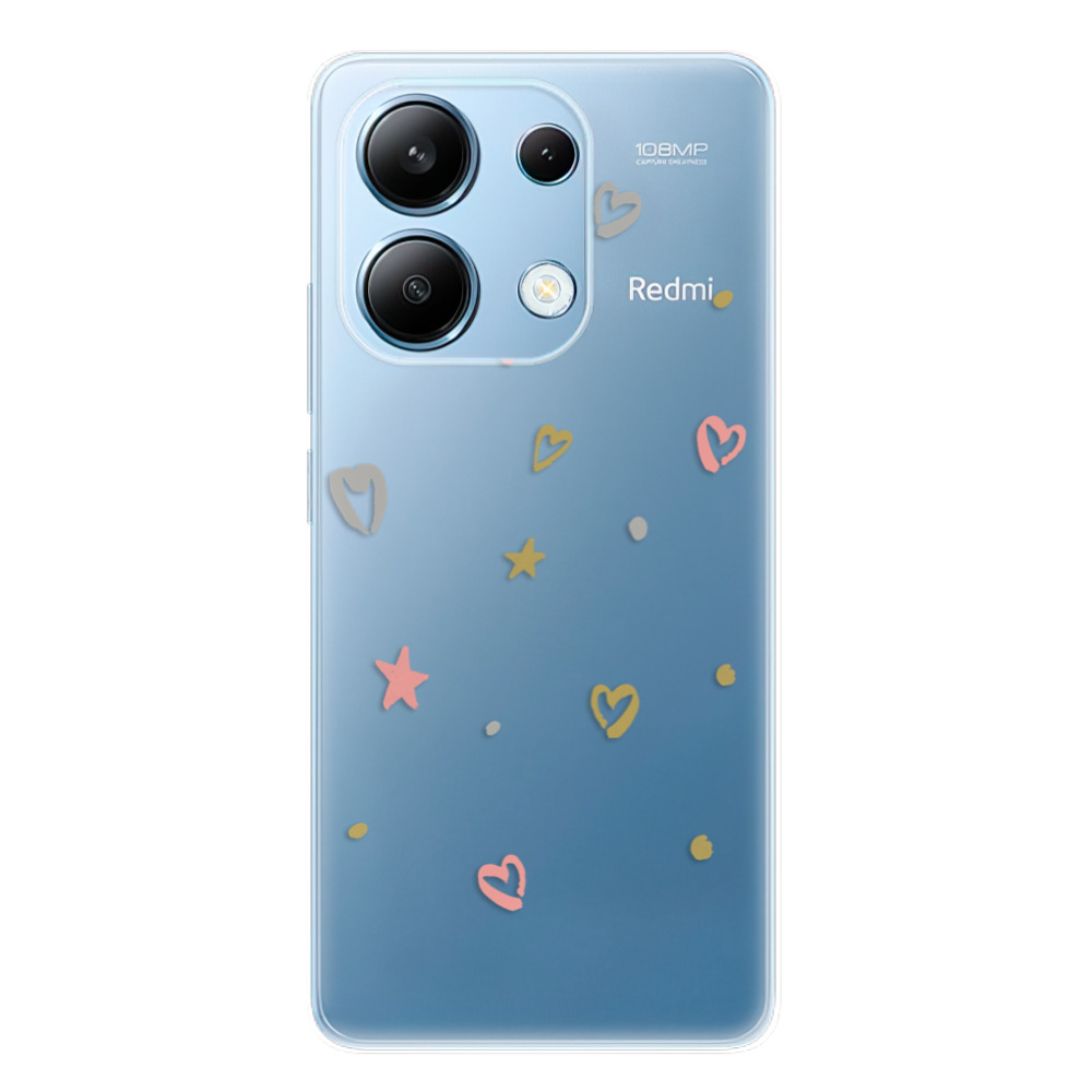 Odolné silikónové puzdro iSaprio - Lovely Pattern - Xiaomi Redmi Note 13