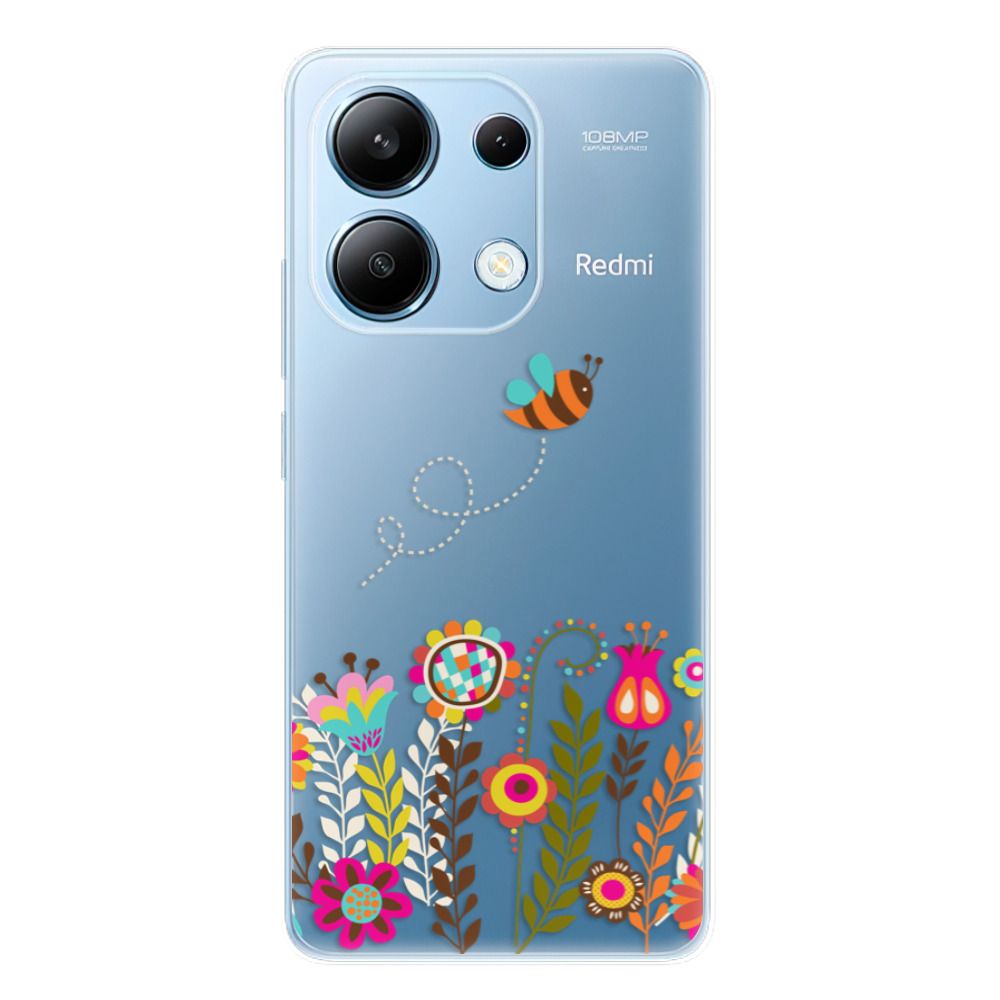 Odolné silikónové puzdro iSaprio - Bee 01 - Xiaomi Redmi Note 13