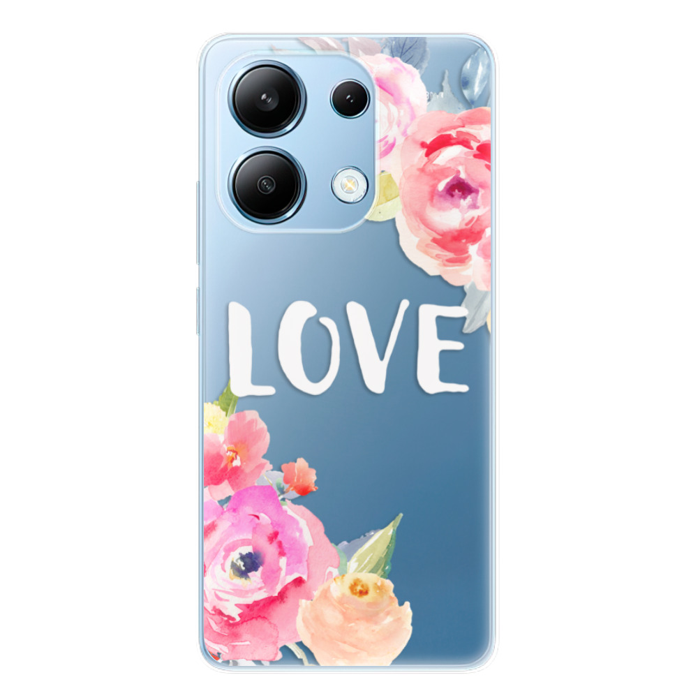 Odolné silikónové puzdro iSaprio - Love - Xiaomi Redmi Note 13