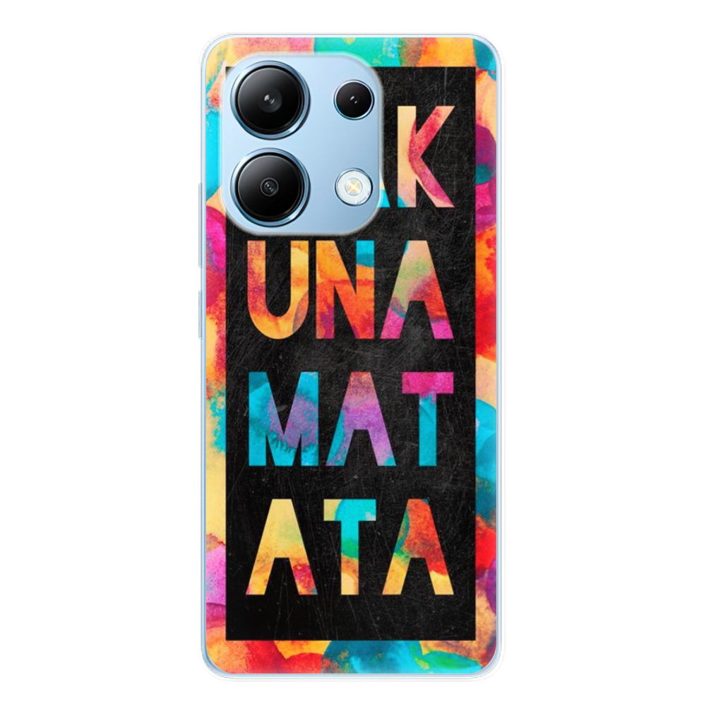 Odolné silikónové puzdro iSaprio - Hakuna Matata 01 - Xiaomi Redmi Note 13
