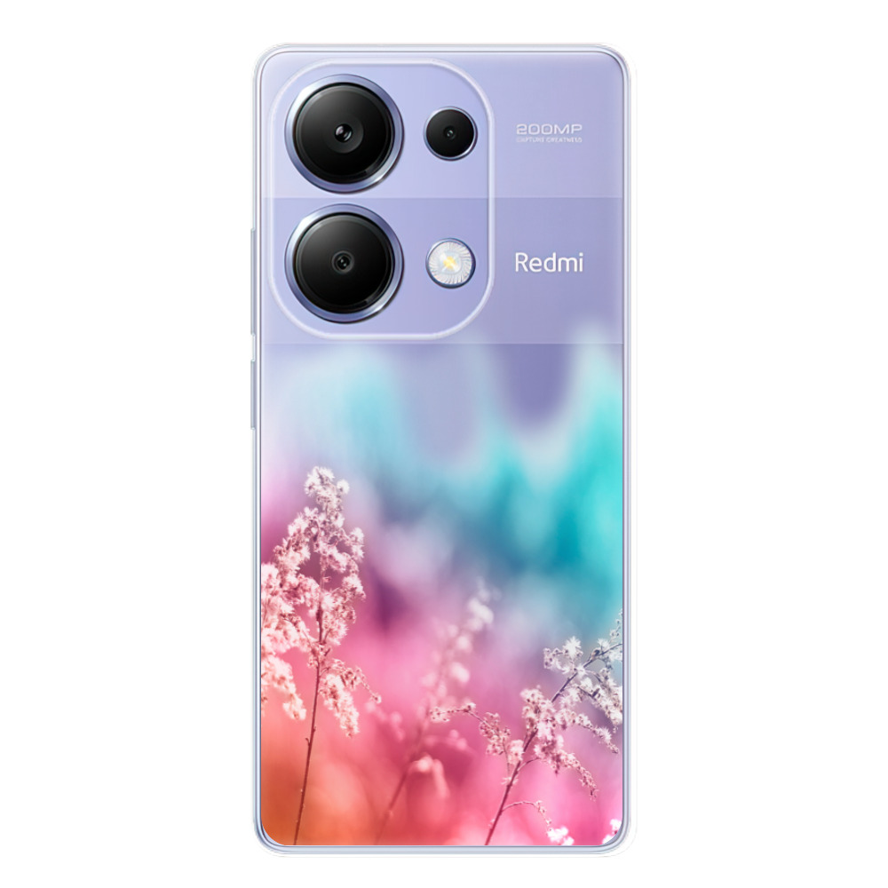 Odolné silikónové puzdro iSaprio - Rainbow Grass - Xiaomi Redmi Note 13 Pro