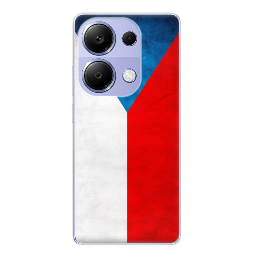Odolné silikónové puzdro iSaprio - Czech Flag - Xiaomi Redmi Note 13 Pro