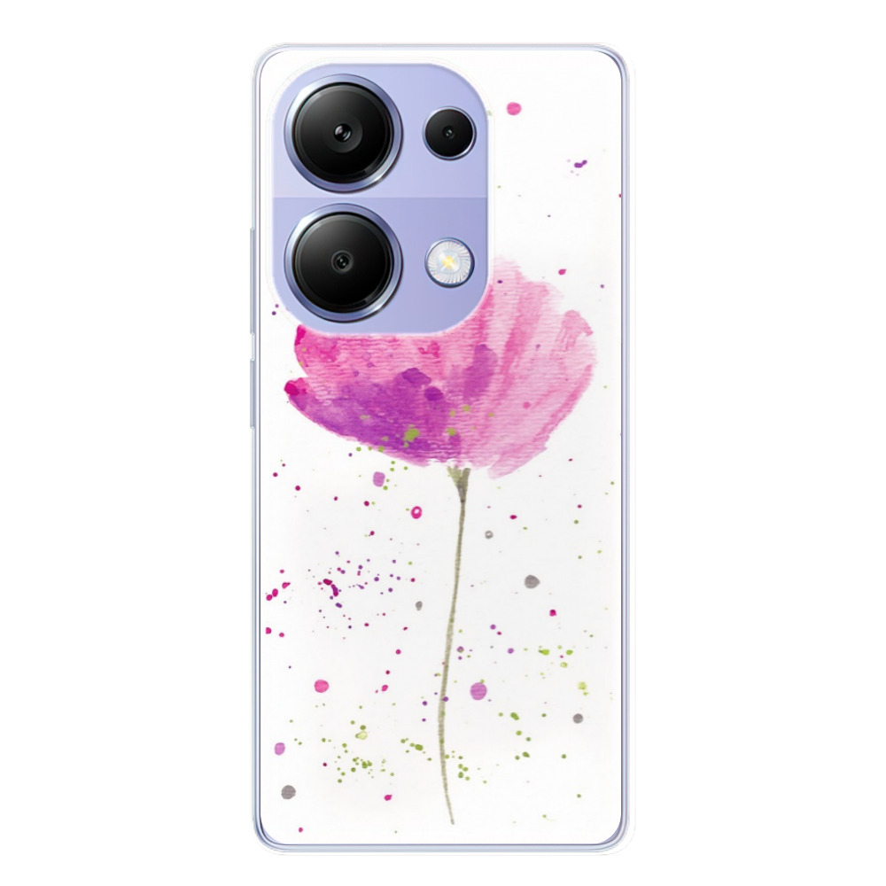 Odolné silikónové puzdro iSaprio - Poppies - Xiaomi Redmi Note 13 Pro