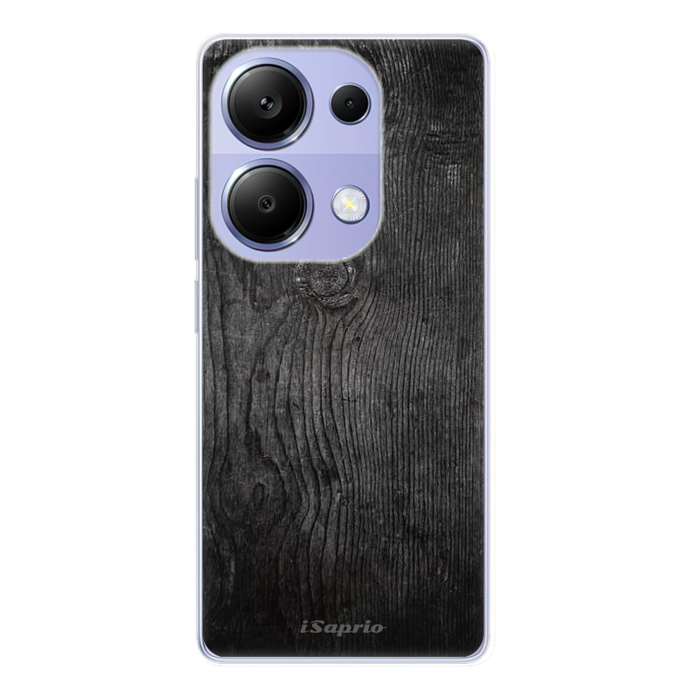 Odolné silikónové puzdro iSaprio - Black Wood 13 - Xiaomi Redmi Note 13 Pro