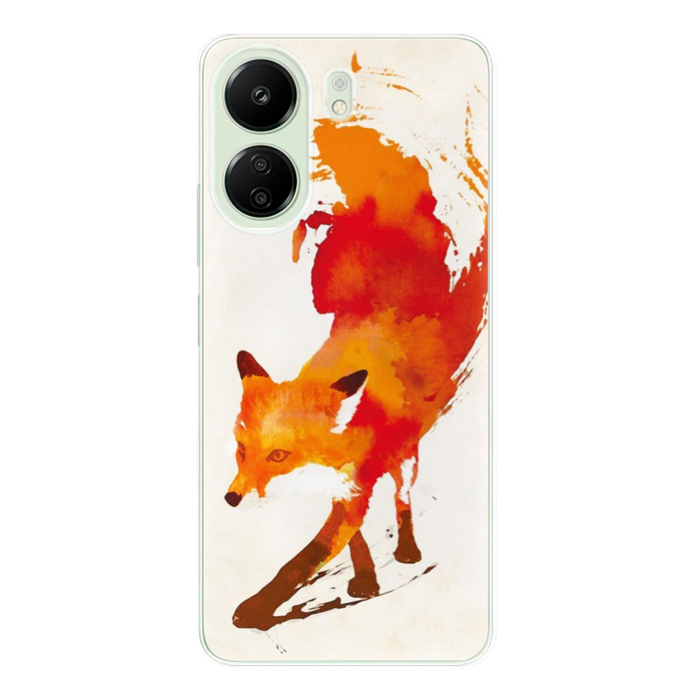 Odolné silikónové puzdro iSaprio - Fast Fox - Xiaomi Redmi 13C