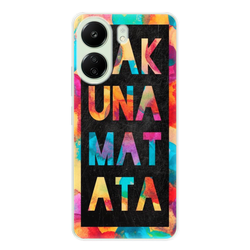 Odolné silikónové puzdro iSaprio - Hakuna Matata 01 - Xiaomi Redmi 13C