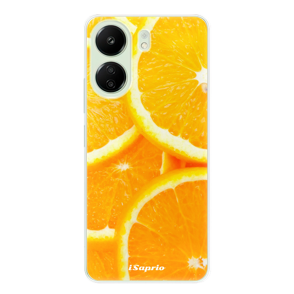 Odolné silikónové puzdro iSaprio - Orange 10 - Xiaomi Redmi 13C