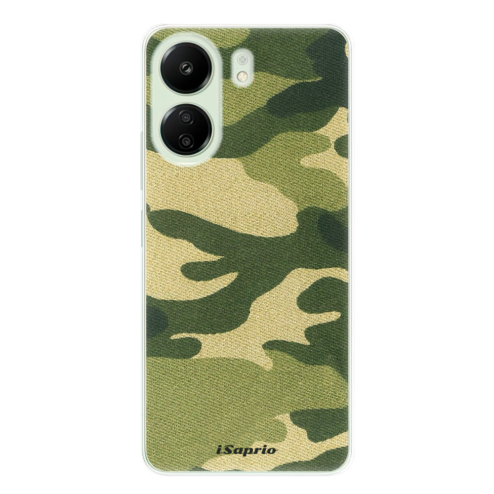 Odolné silikónové puzdro iSaprio - Green Camuflage 01 - Xiaomi Redmi 13C