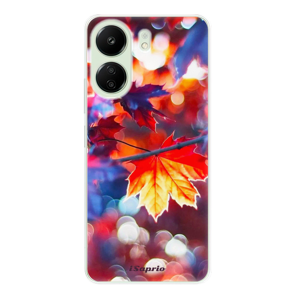 Odolné silikónové puzdro iSaprio - Autumn Leaves 02 - Xiaomi Redmi 13C