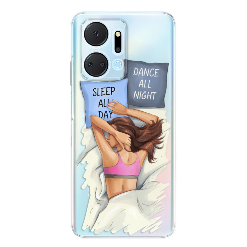 Odolné silikónové puzdro iSaprio - Dance and Sleep - Honor X7a