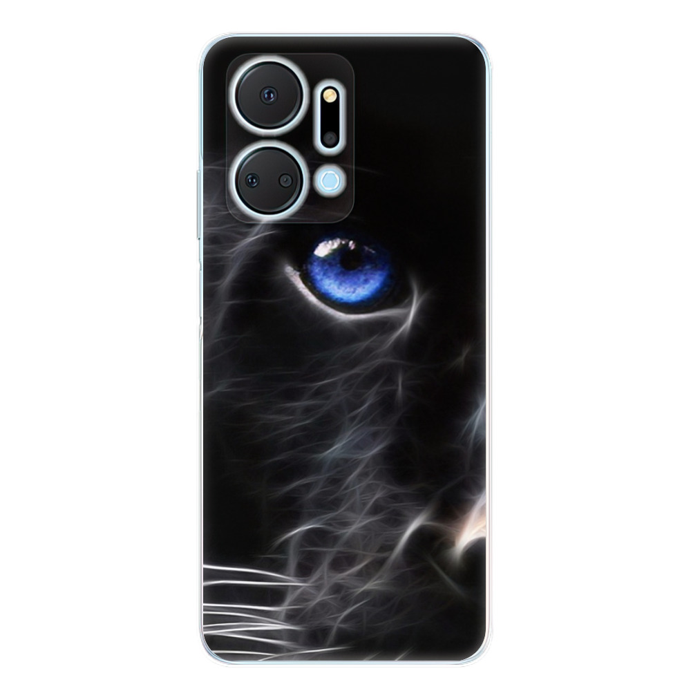 Odolné silikónové puzdro iSaprio - Black Puma - Honor X7a