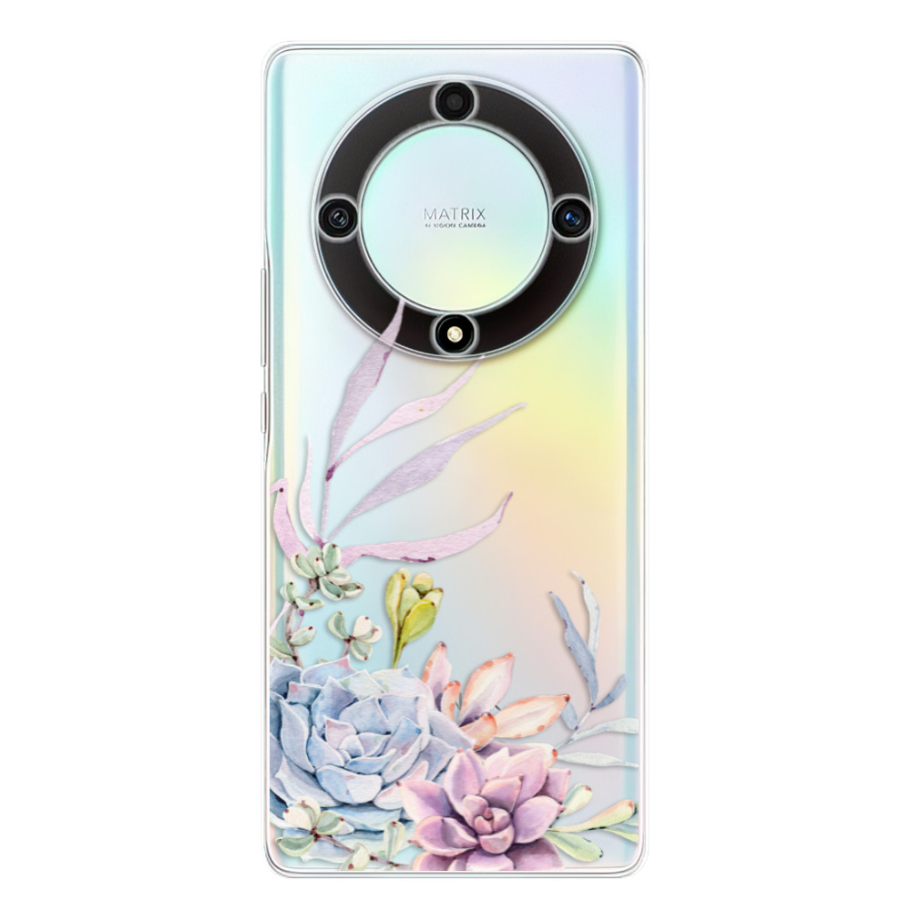Odolné silikónové puzdro iSaprio - Succulent 01 - Honor Magic5 Lite 5G
