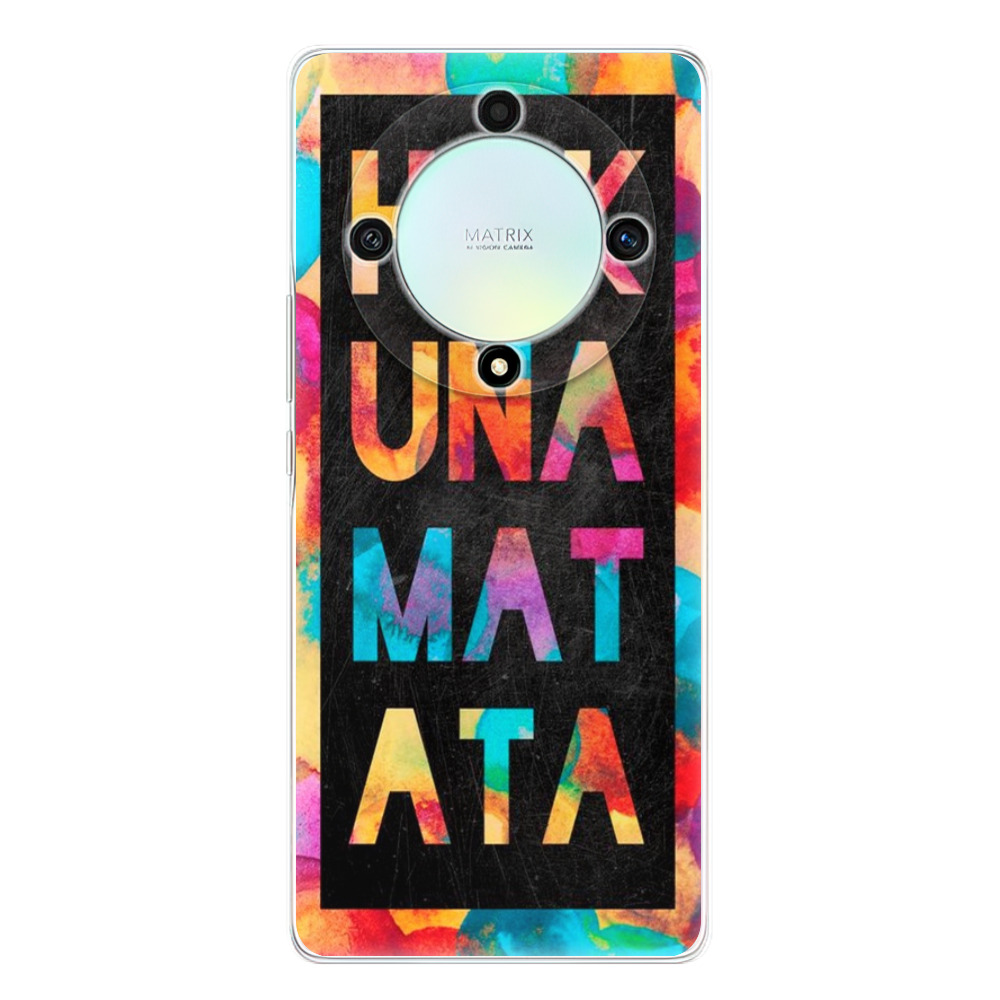Odolné silikónové puzdro iSaprio - Hakuna Matata 01 - Honor Magic5 Lite 5G