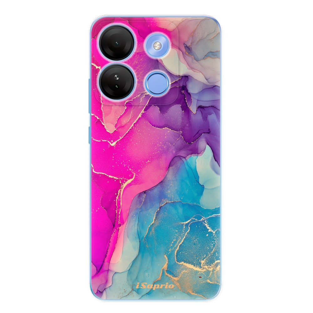 Odolné silikónové puzdro iSaprio - Purple Ink - Infinix Smart 7