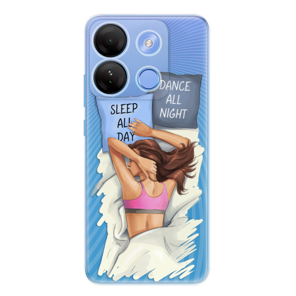 Odolné silikónové puzdro iSaprio - Dance and Sleep - Infinix Smart 7