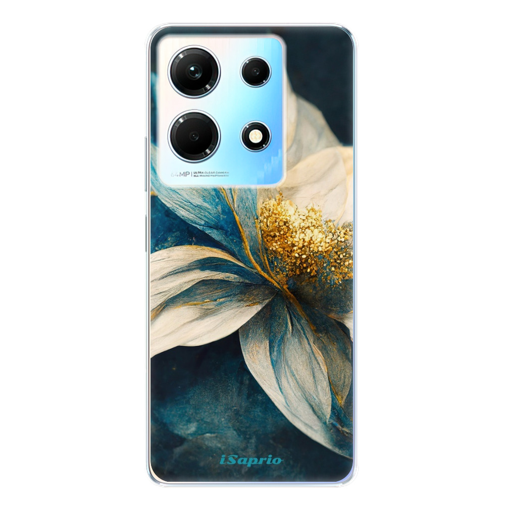 Odolné silikónové puzdro iSaprio - Blue Petals - Infinix Note 30