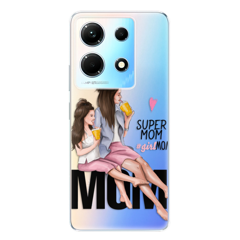 Odolné silikónové puzdro iSaprio - Milk Shake - Brunette - Infinix Note 30