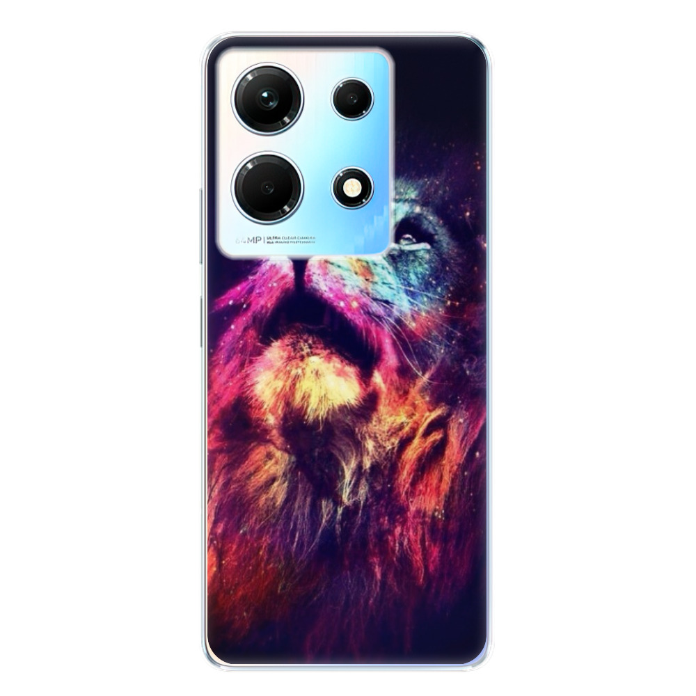 Odolné silikónové puzdro iSaprio - Lion in Colors - Infinix Note 30