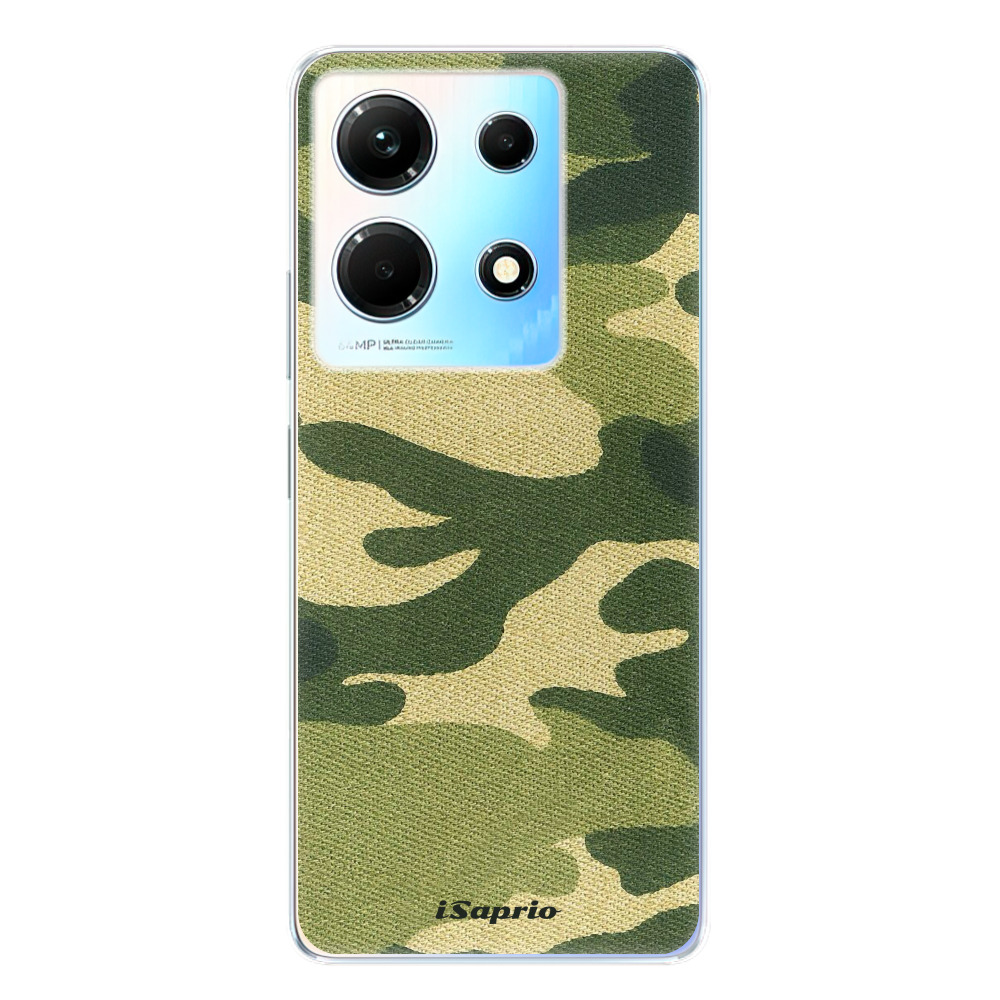 Odolné silikónové puzdro iSaprio - Green Camuflage 01 - Infinix Note 30