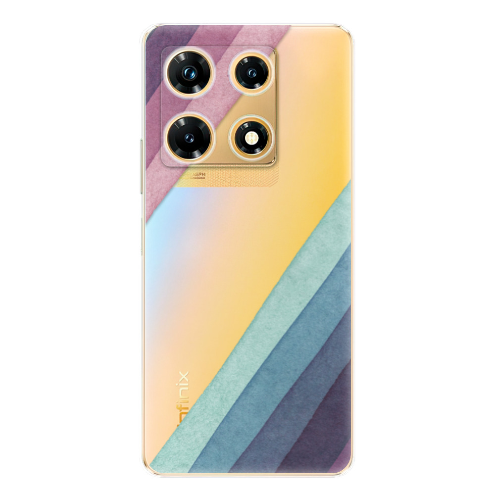 Odolné silikónové puzdro iSaprio - Glitter Stripes 01 - Infinix Note 30 PRO