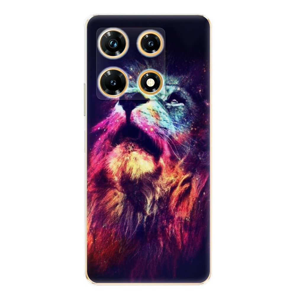 Odolné silikónové puzdro iSaprio - Lion in Colors - Infinix Note 30 PRO