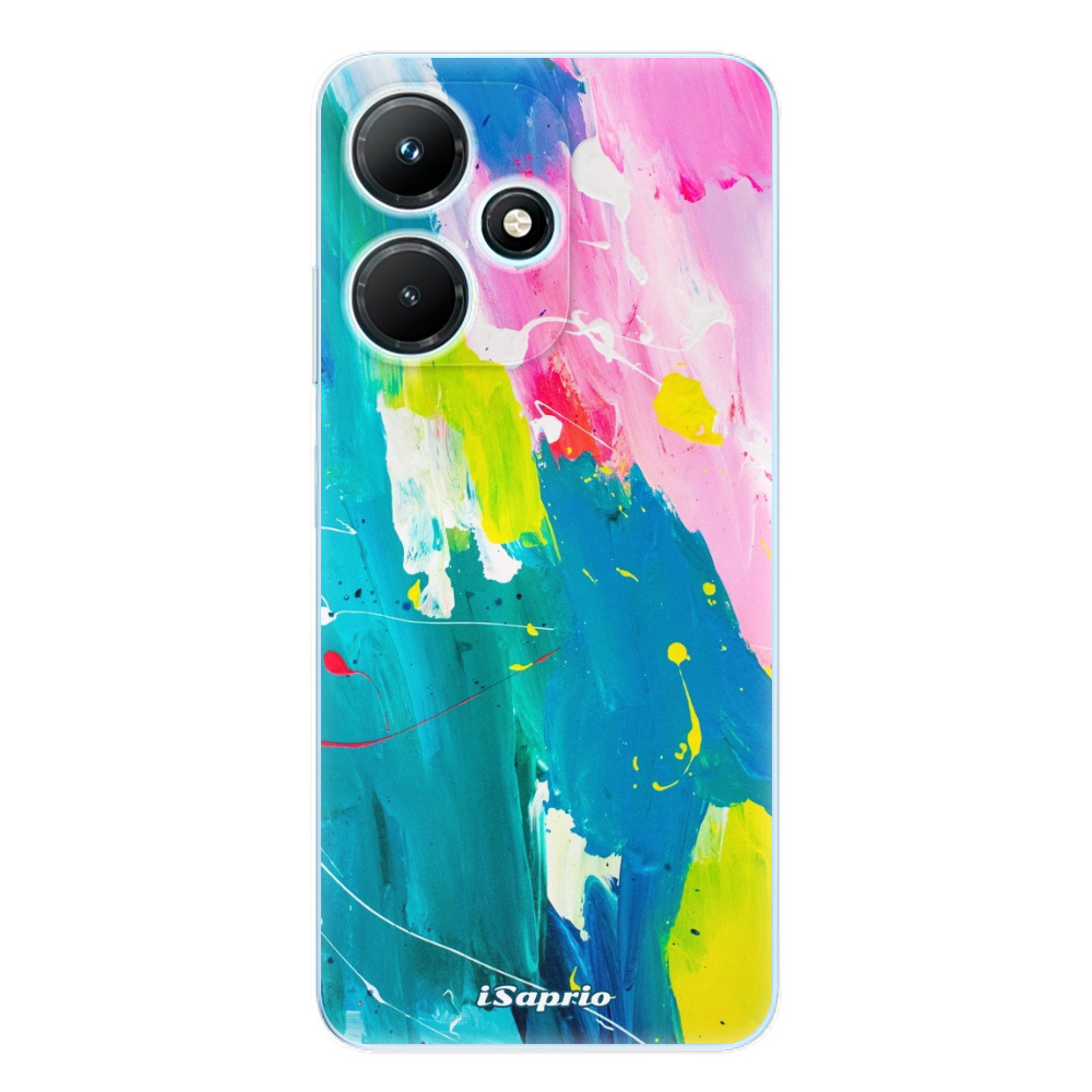 Odolné silikónové puzdro iSaprio - Abstract Paint 04 - Infinix Hot 30i