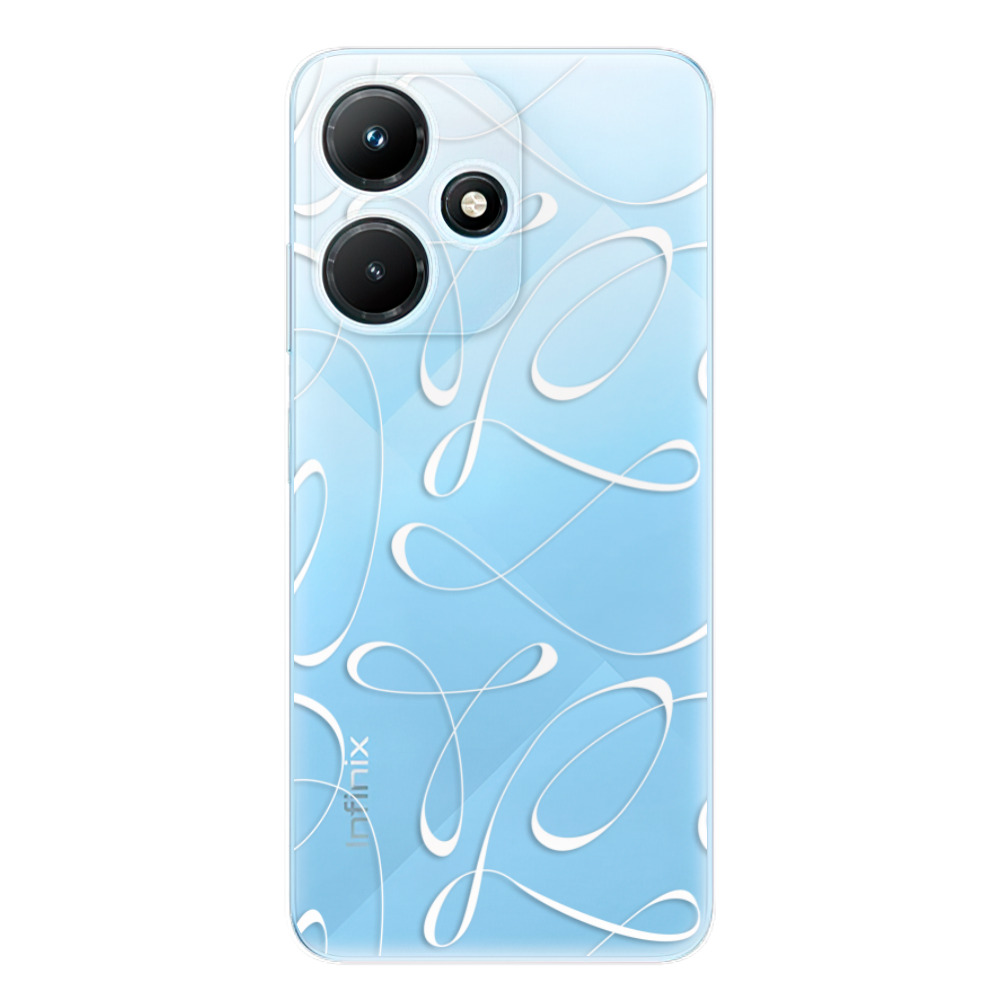 Odolné silikónové puzdro iSaprio - Fancy - white - Infinix Hot 30i