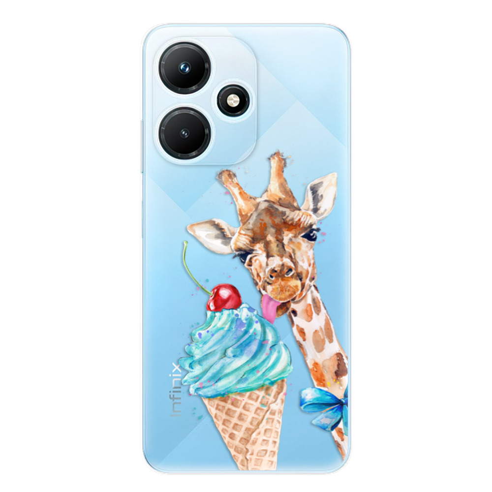 Odolné silikónové puzdro iSaprio - Love Ice-Cream - Infinix Hot 30i