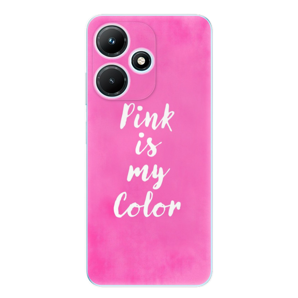 Odolné silikónové puzdro iSaprio - Pink is my color - Infinix Hot 30i