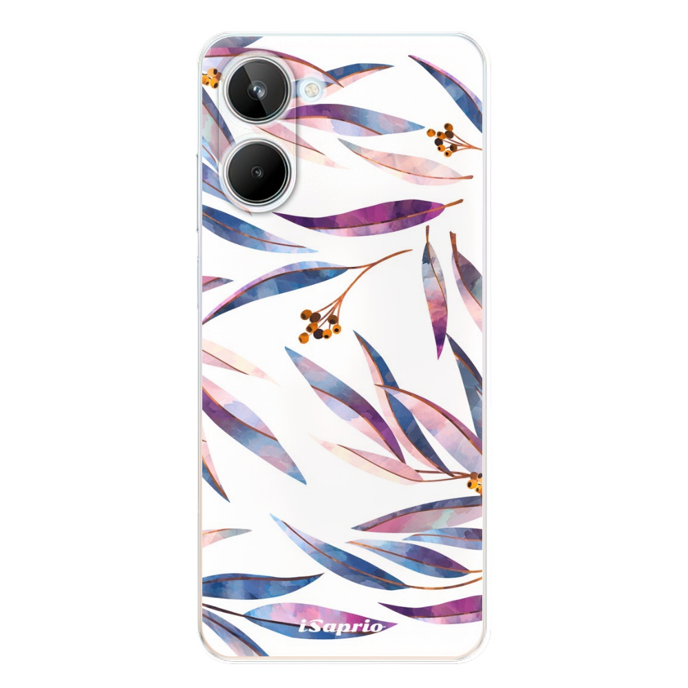 Odolné silikónové puzdro iSaprio - Eucalyptus - Realme 10