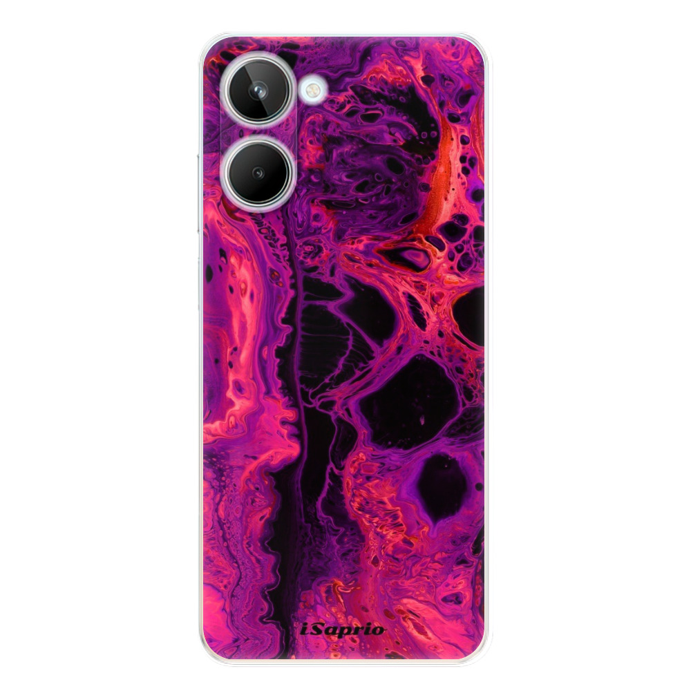 Odolné silikónové puzdro iSaprio - Abstract Dark 01 - Realme 10