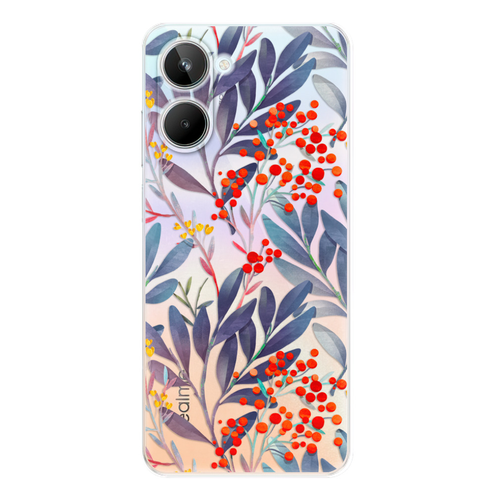 Odolné silikónové puzdro iSaprio - Rowanberry - Realme 10