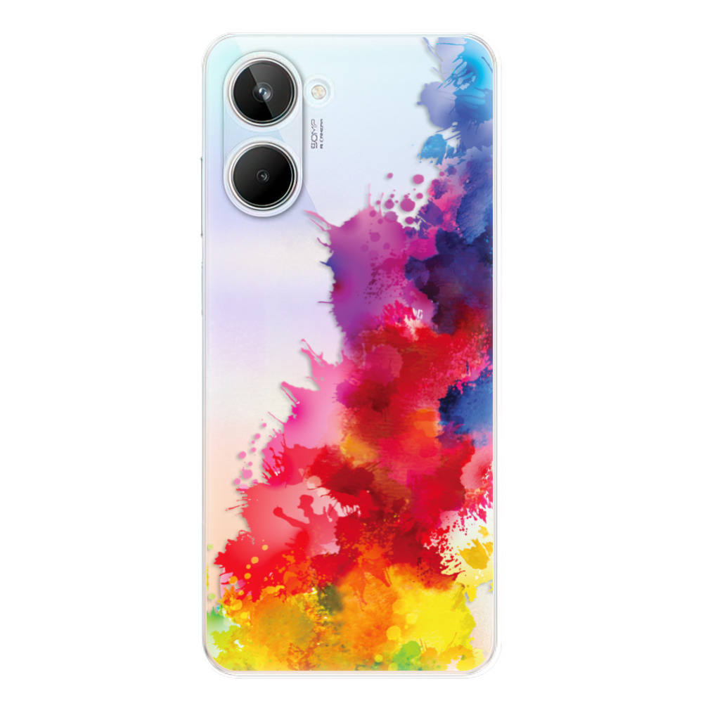Odolné silikónové puzdro iSaprio - Color Splash 01 - Realme 10