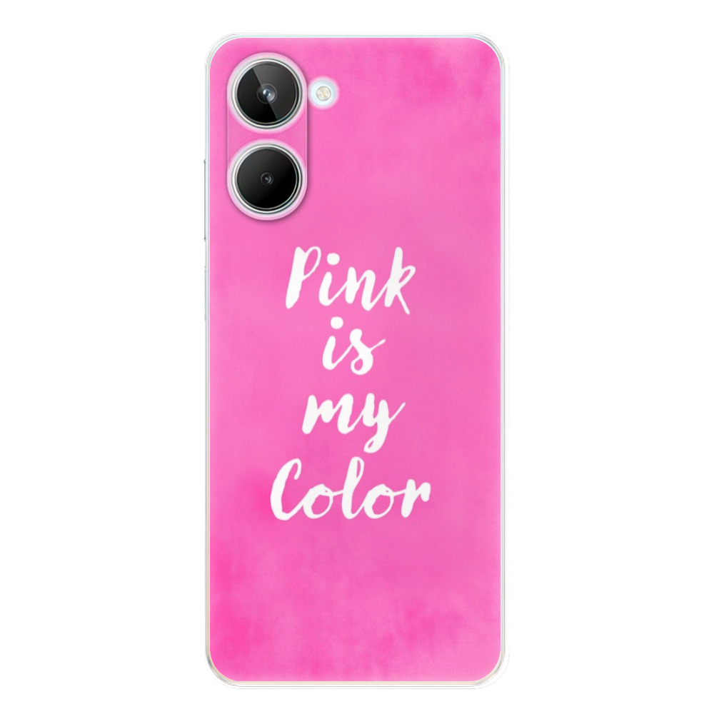 Odolné silikónové puzdro iSaprio - Pink is my color - Realme 10
