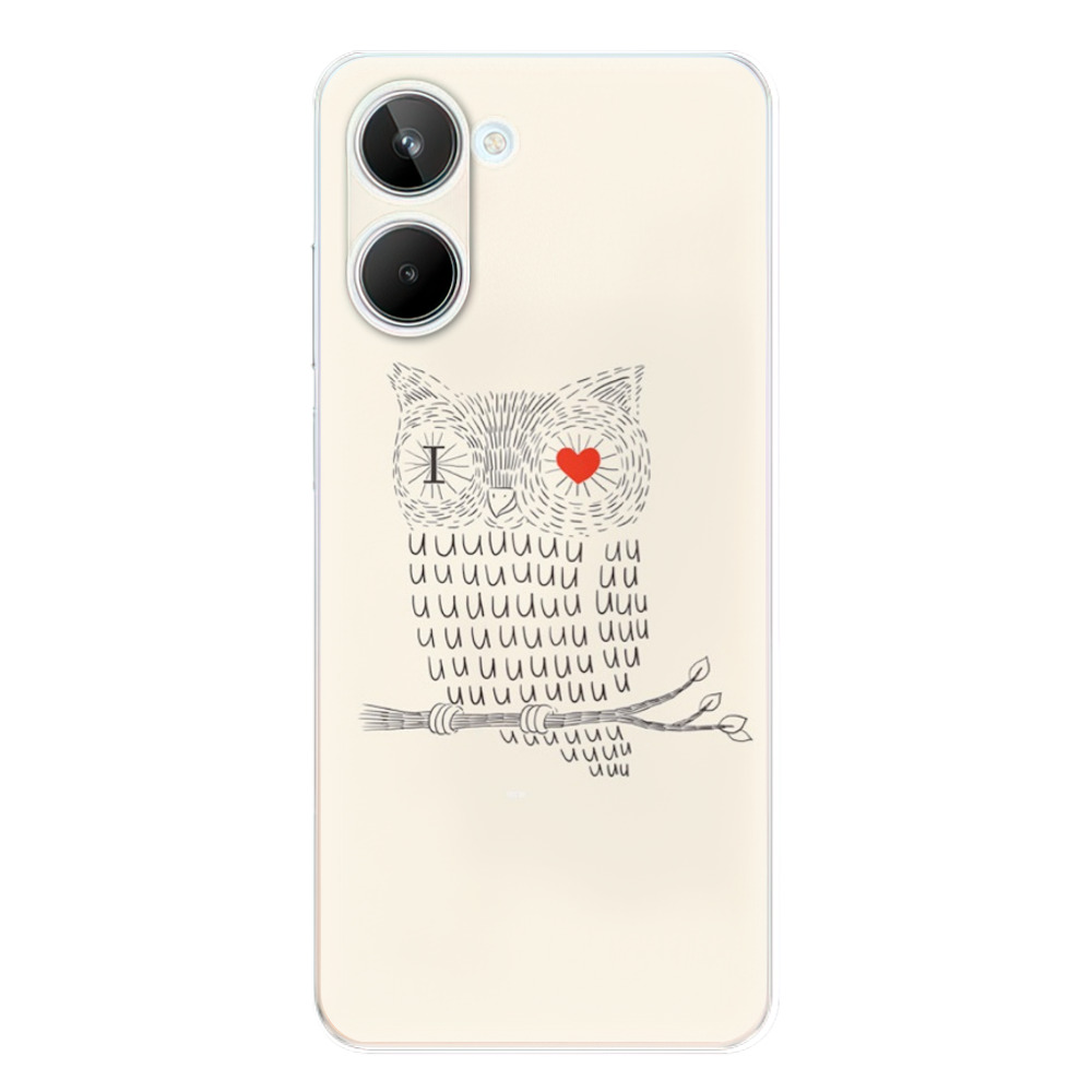Odolné silikónové puzdro iSaprio - I Love You 01 - Realme 10