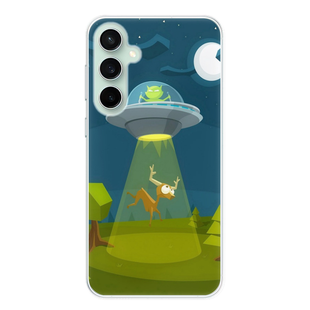 Odolné silikónové puzdro iSaprio - Alien 01 - Samsung Galaxy S23 FE
