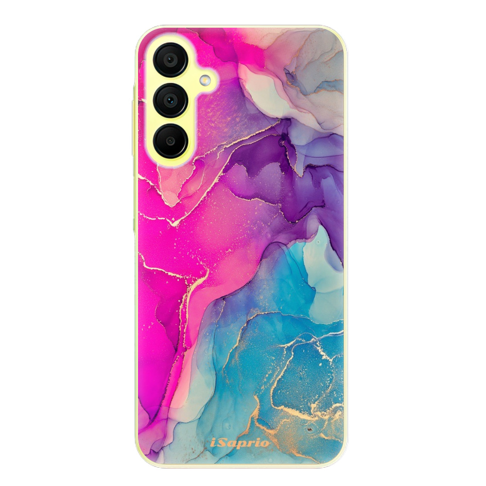 Odolné silikónové puzdro iSaprio - Purple Ink - Samsung Galaxy A15 / A15 5G