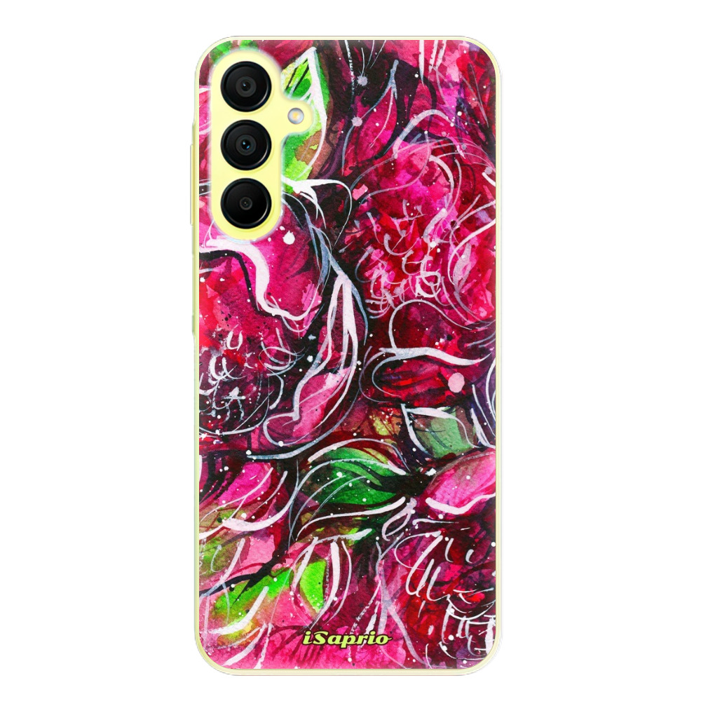 Odolné silikónové puzdro iSaprio - Burgundy - Samsung Galaxy A15 / A15 5G