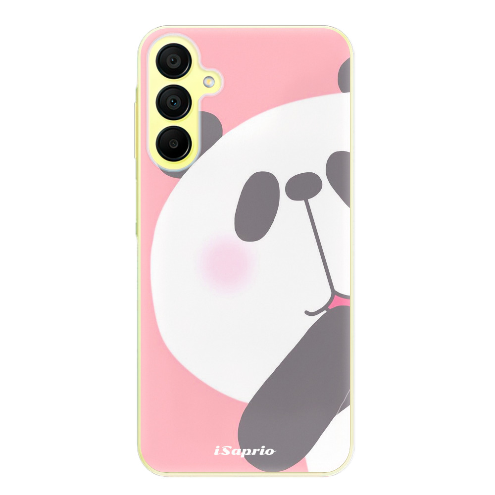 Odolné silikónové puzdro iSaprio - Panda 01 - Samsung Galaxy A15 / A15 5G