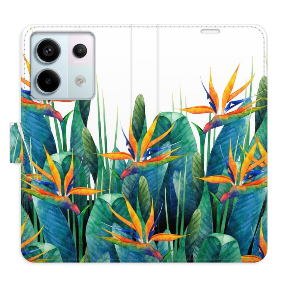 Flipové puzdro iSaprio - Exotic Flowers 02 - Xiaomi Redmi Note 13 Pro 5G / Poco X6 5G