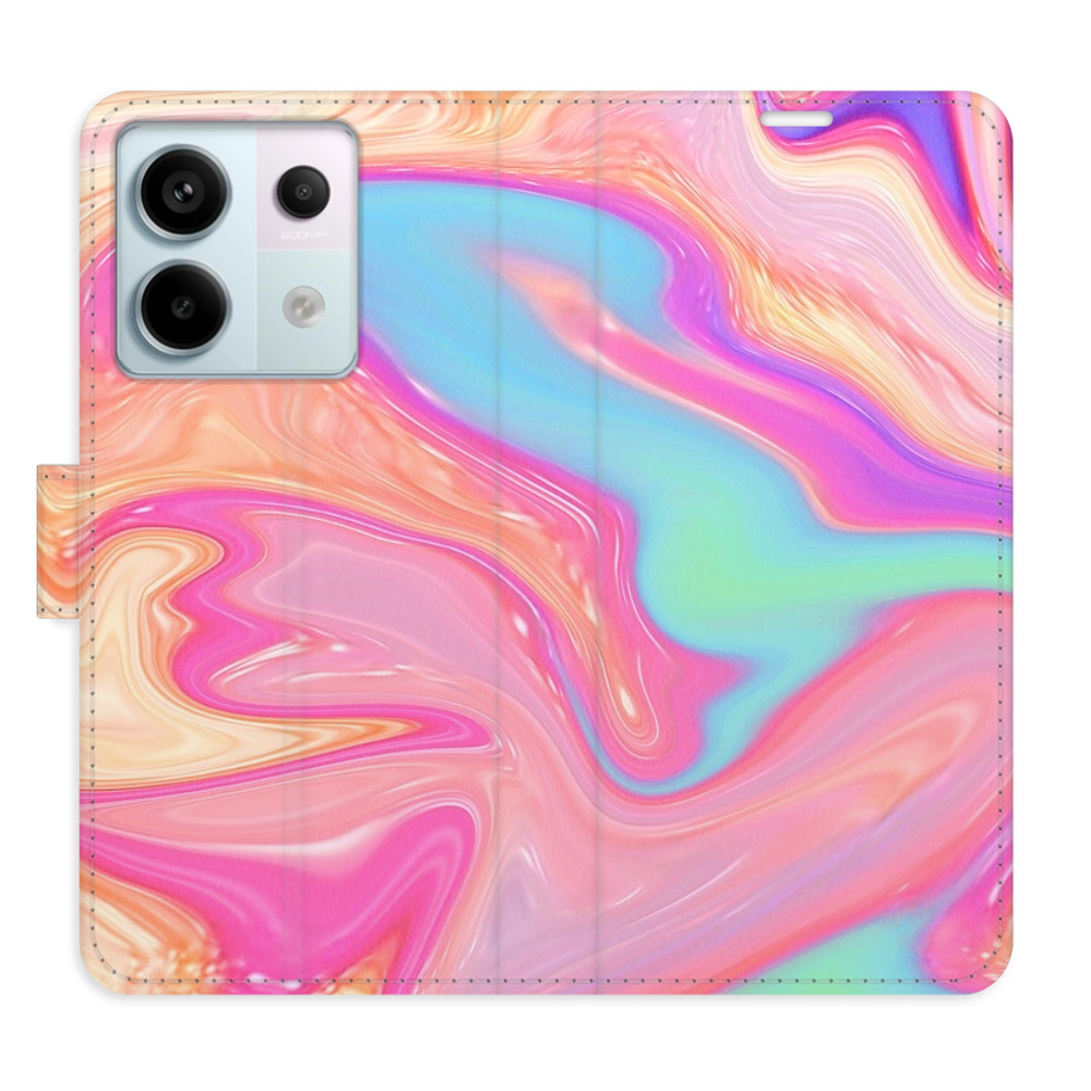 Flipové puzdro iSaprio - Abstract Paint 07 - Xiaomi Redmi Note 13 Pro 5G / Poco X6 5G