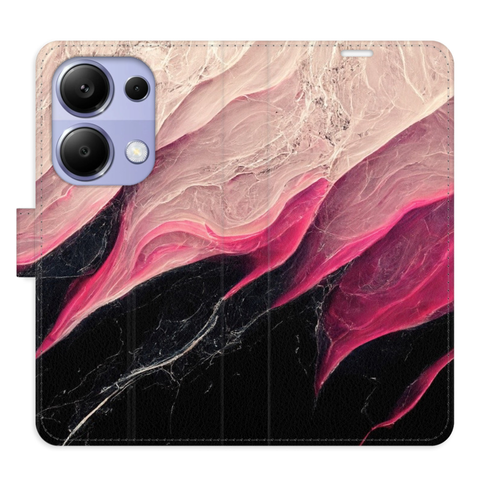 Flipové puzdro iSaprio - BlackPink Marble - Xiaomi Redmi Note 13 Pro