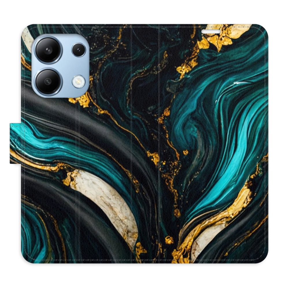 Flipové puzdro iSaprio - Dark Paint - Xiaomi Redmi Note 13